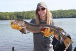 Northern Pike Fishing at Whitefish Lodge 2016